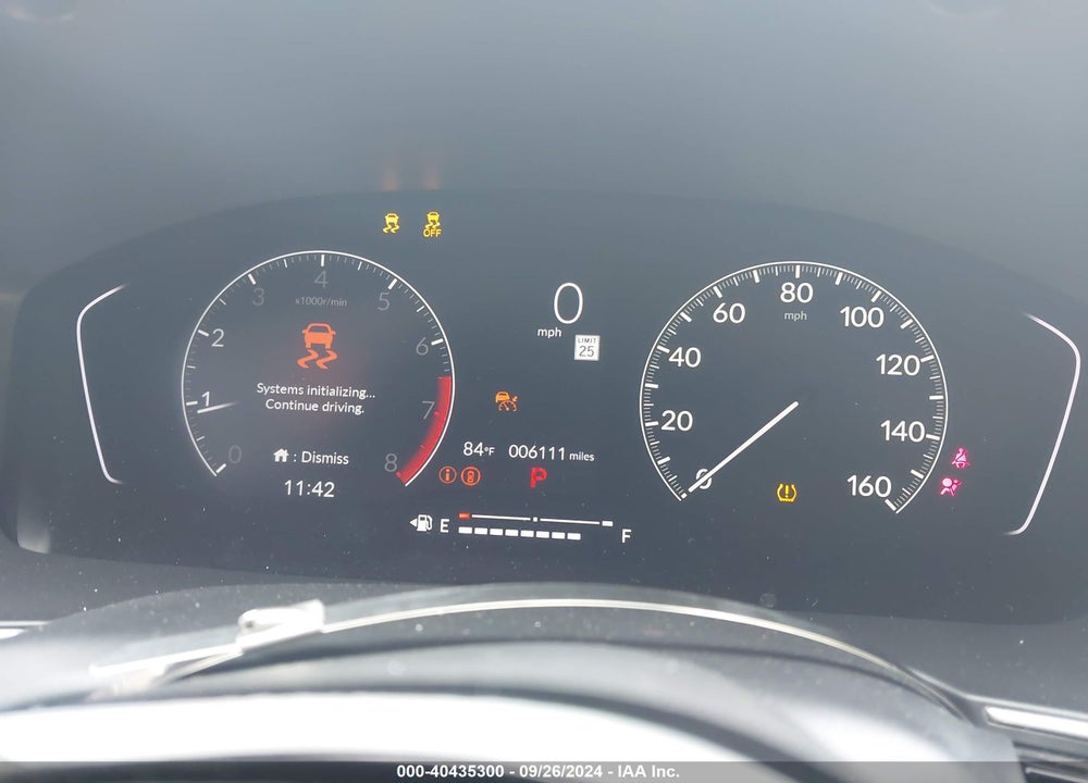 2024 HONDA CIVIC VIN: 19XFL1H75RE007877
