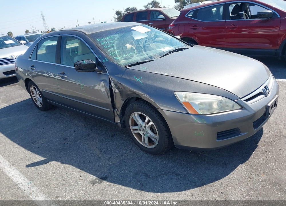 2007 HONDA ACCORD 2.4 EX VIN: 1HGCM56737A156705