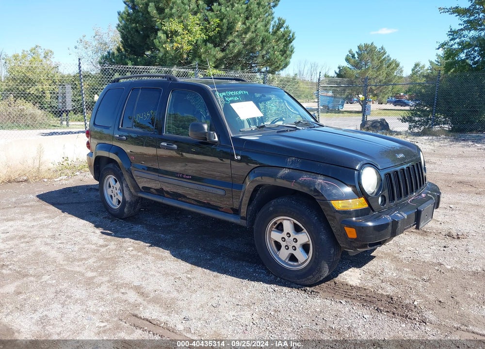 2007 JEEP LIBERTY SPORT VIN: 1J4GL48K97W702855