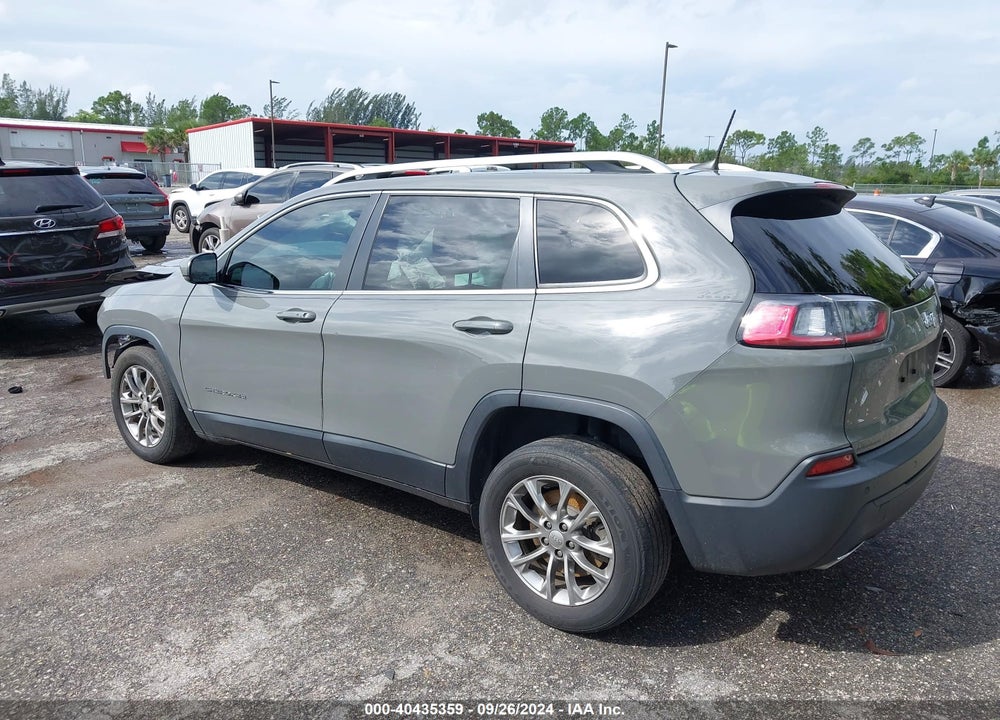 2021 JEEP CHEROKEE LATITUDE LUX FWD VIN: 1C4PJLMX3MD106834