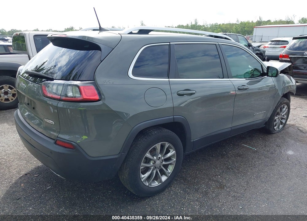 2021 JEEP CHEROKEE LATITUDE LUX FWD VIN: 1C4PJLMX3MD106834