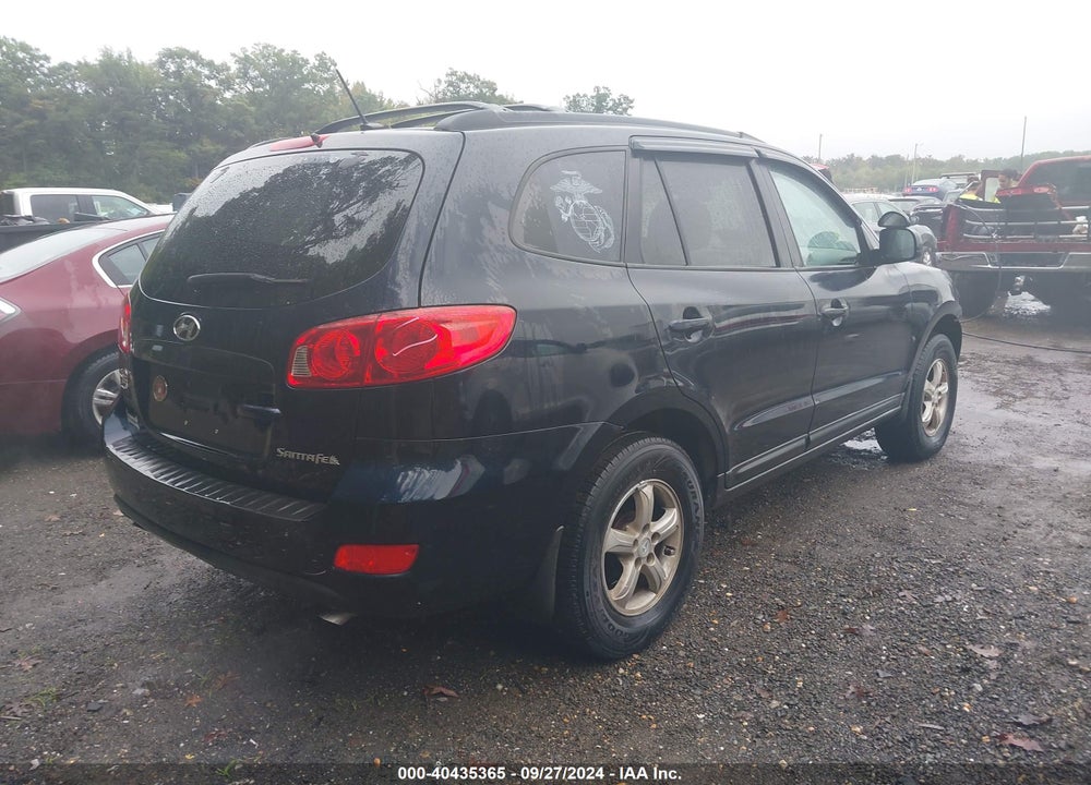 2008 HYUNDAI SANTA FE GLS VIN: 5NMSG13D88H167050