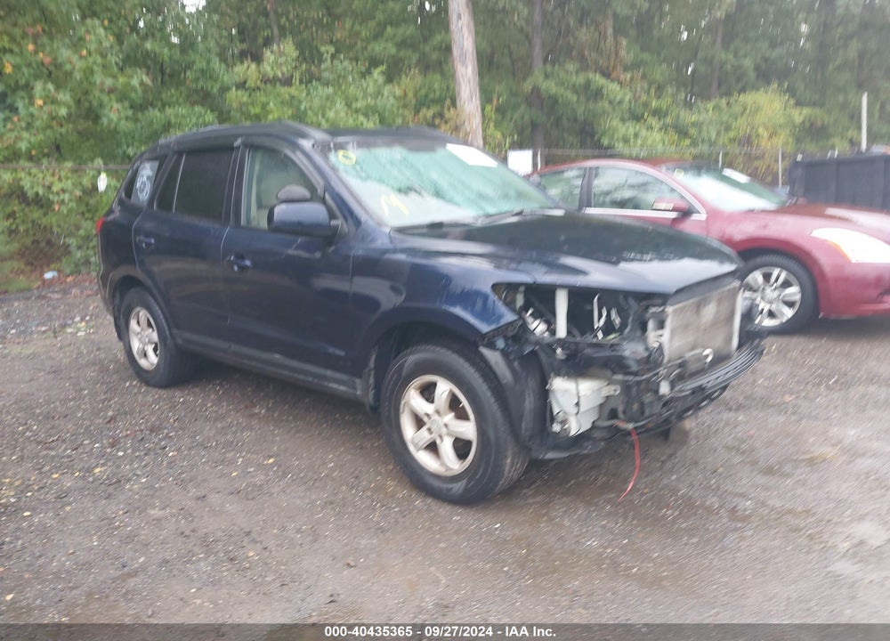 2008 HYUNDAI SANTA FE GLS VIN: 5NMSG13D88H167050