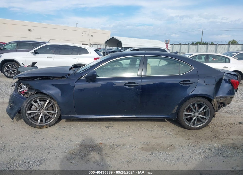 2008 LEXUS IS VIN: JTHBE262782013857