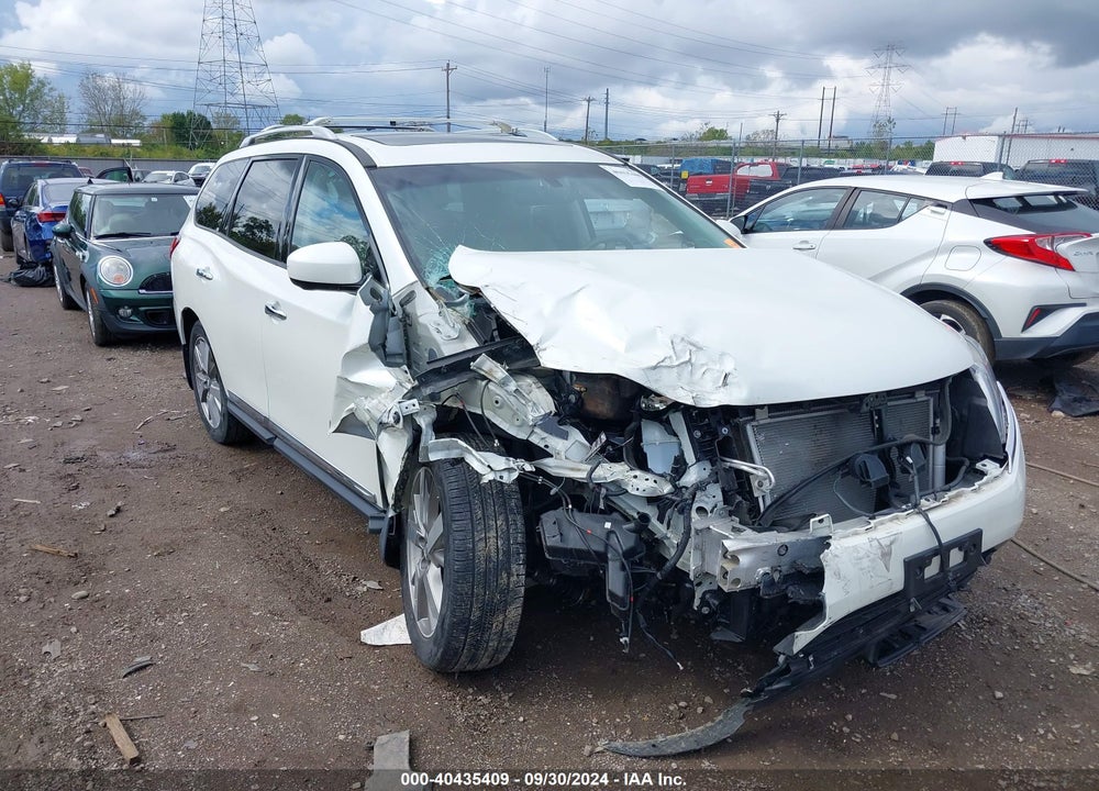 2015 NISSAN PATHFINDER PLATINUM VIN: 5N1AR2MM1FC692792