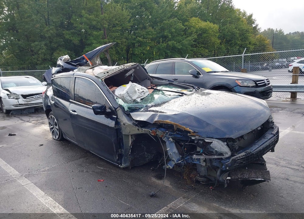 2015 HONDA ACCORD SPORT VIN: 1HGCR2F56FA124909