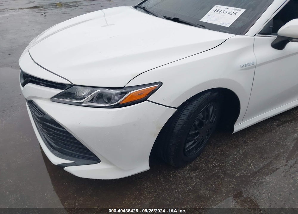 2019 TOYOTA CAMRY HYBRID LE VIN: 4T1B31HK6KU511666
