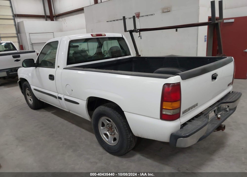 2002 GMC SIERRA 1500 SL VIN: 1GTEC14X82Z145070