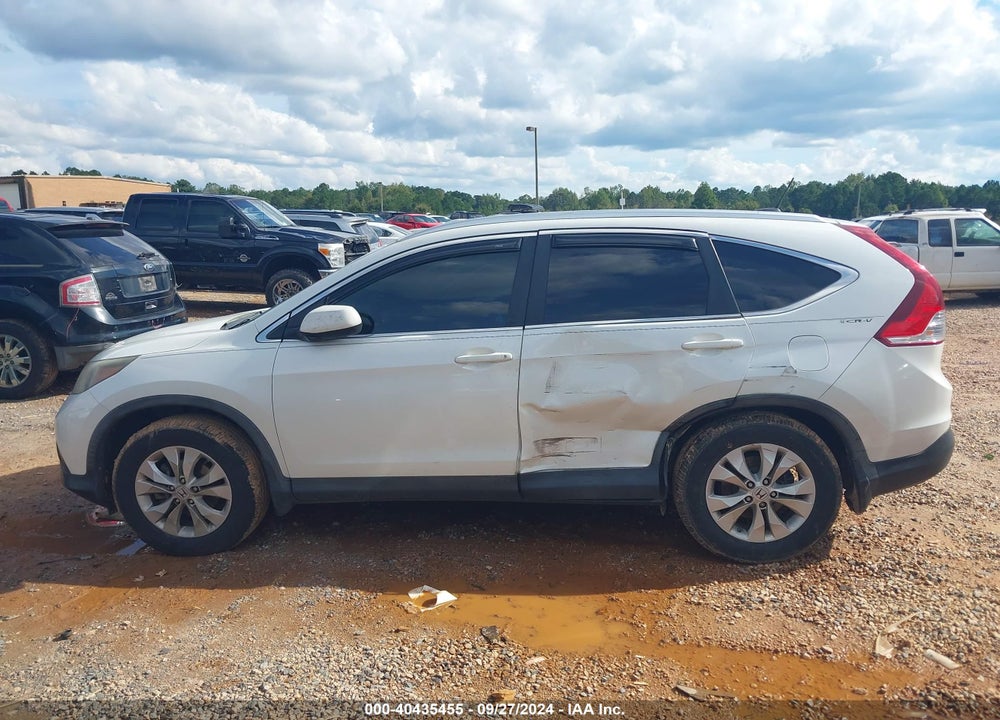 2013 HONDA CR-V EX-L VIN: 5J6RM4H7XDL012563