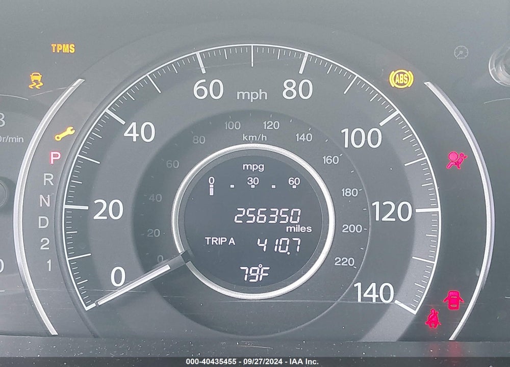 2013 HONDA CR-V EX-L VIN: 5J6RM4H7XDL012563