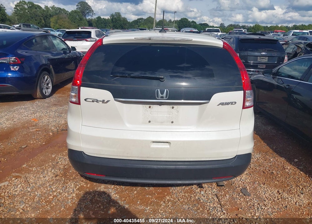 2013 HONDA CR-V EX-L VIN: 5J6RM4H7XDL012563