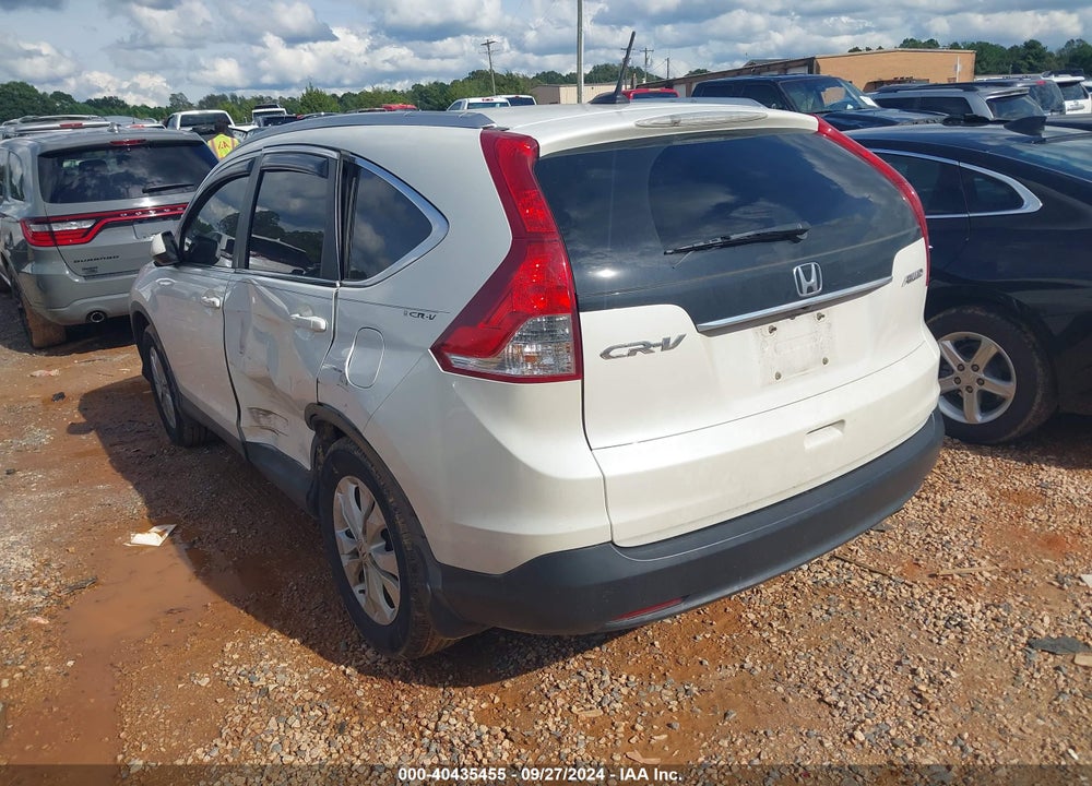 2013 HONDA CR-V EX-L VIN: 5J6RM4H7XDL012563