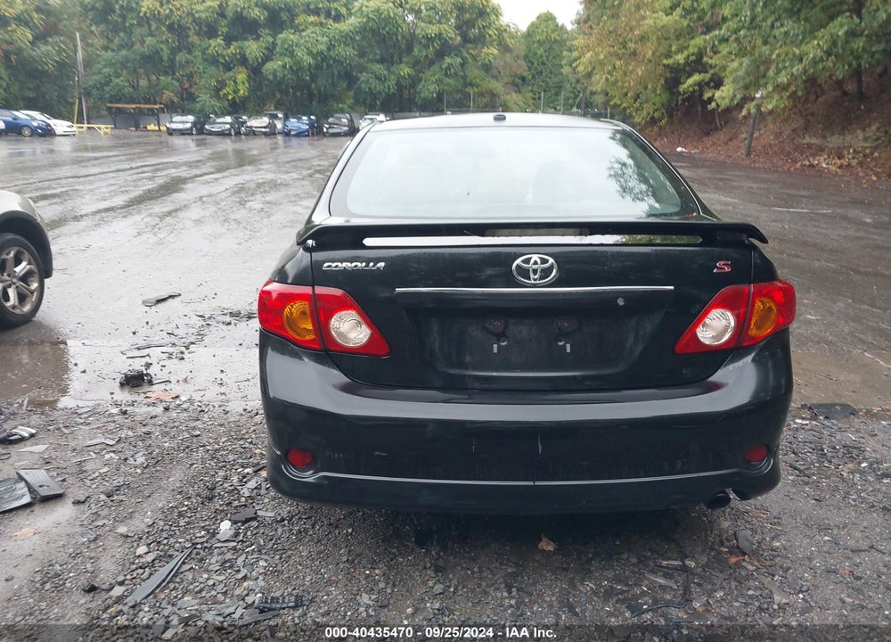 2009 TOYOTA COROLLA S VIN: 1NXBU40E19Z077817