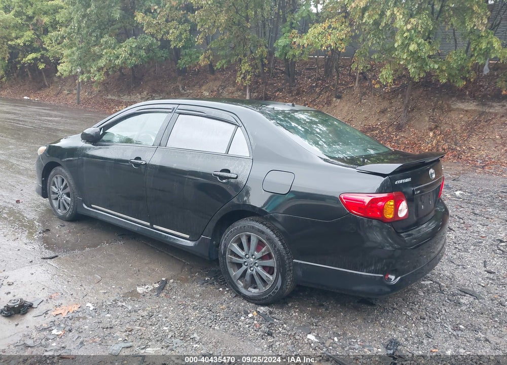 2009 TOYOTA COROLLA S VIN: 1NXBU40E19Z077817