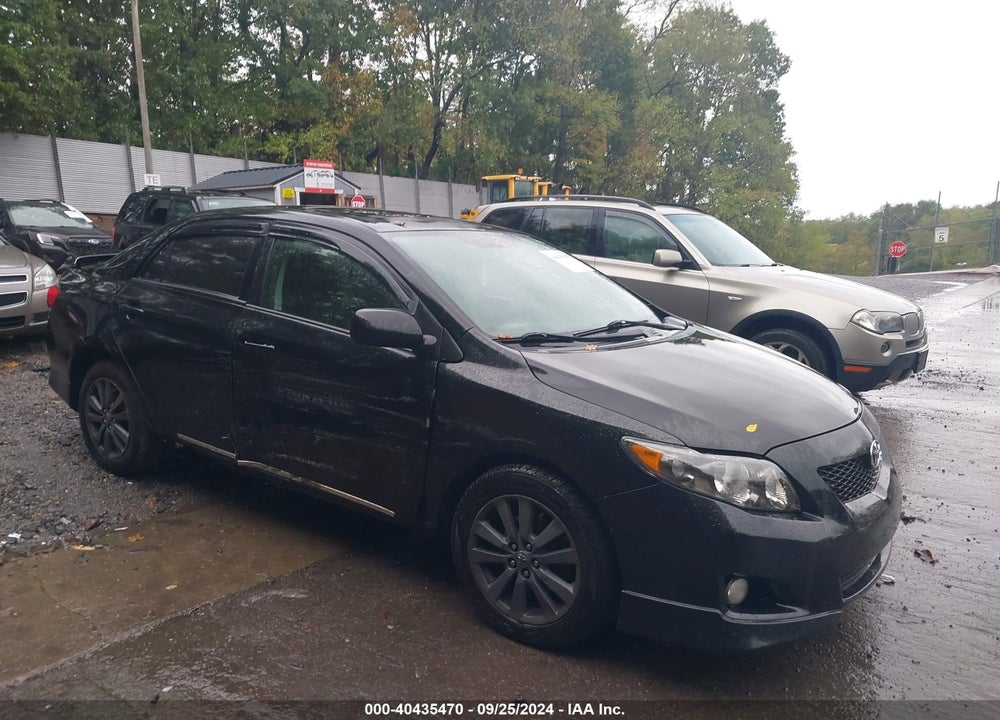 2009 TOYOTA COROLLA S VIN: 1NXBU40E19Z077817