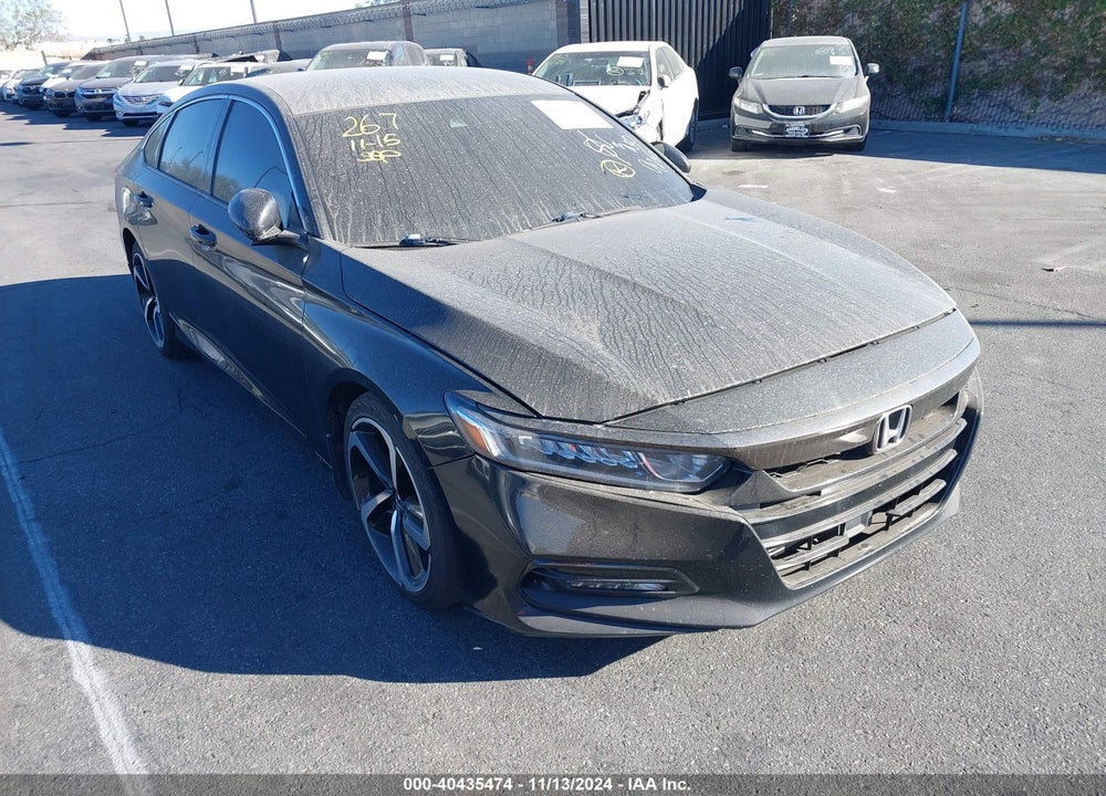 2018 HONDA ACCORD SPORT VIN: 1HGCV1F32JA025694