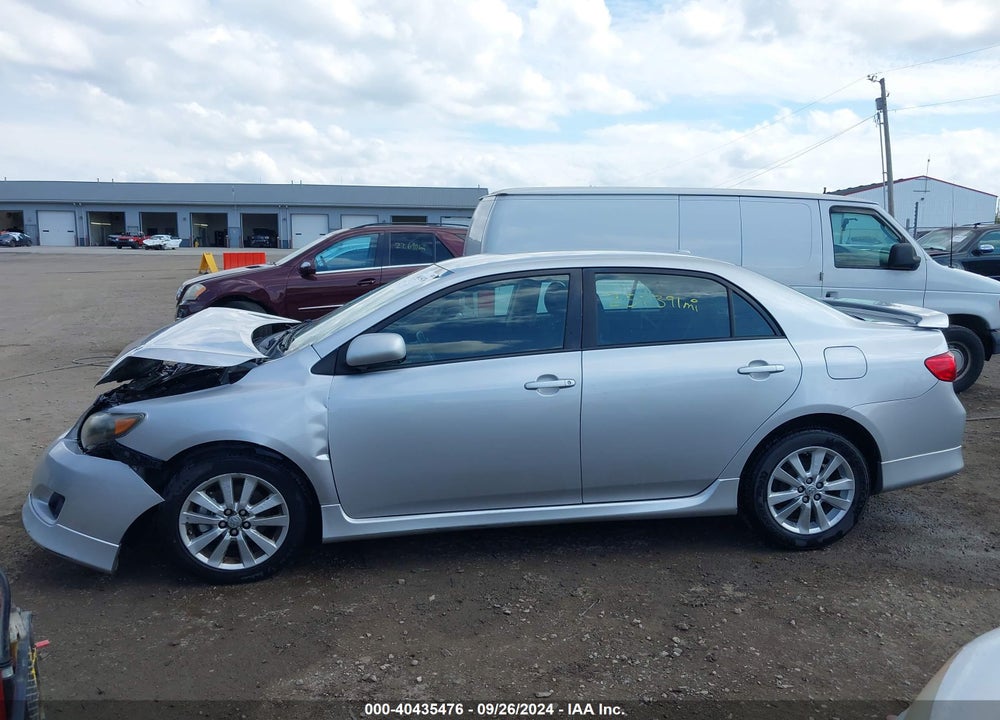2009 TOYOTA COROLLA S VIN: 2T1BU40E49C162071
