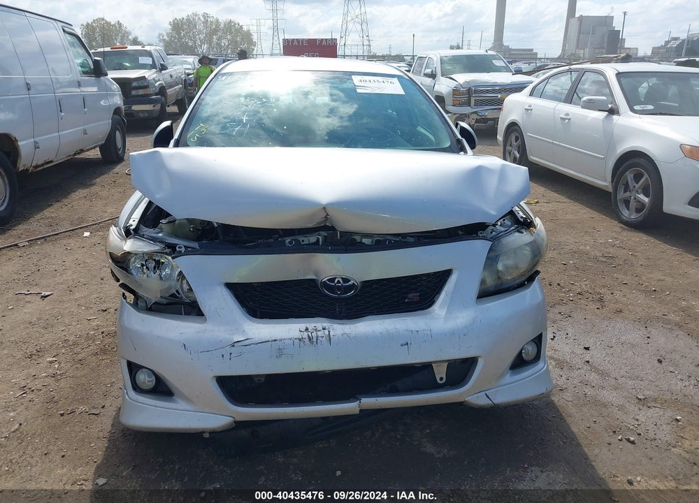 2009 TOYOTA COROLLA S VIN: 2T1BU40E49C162071