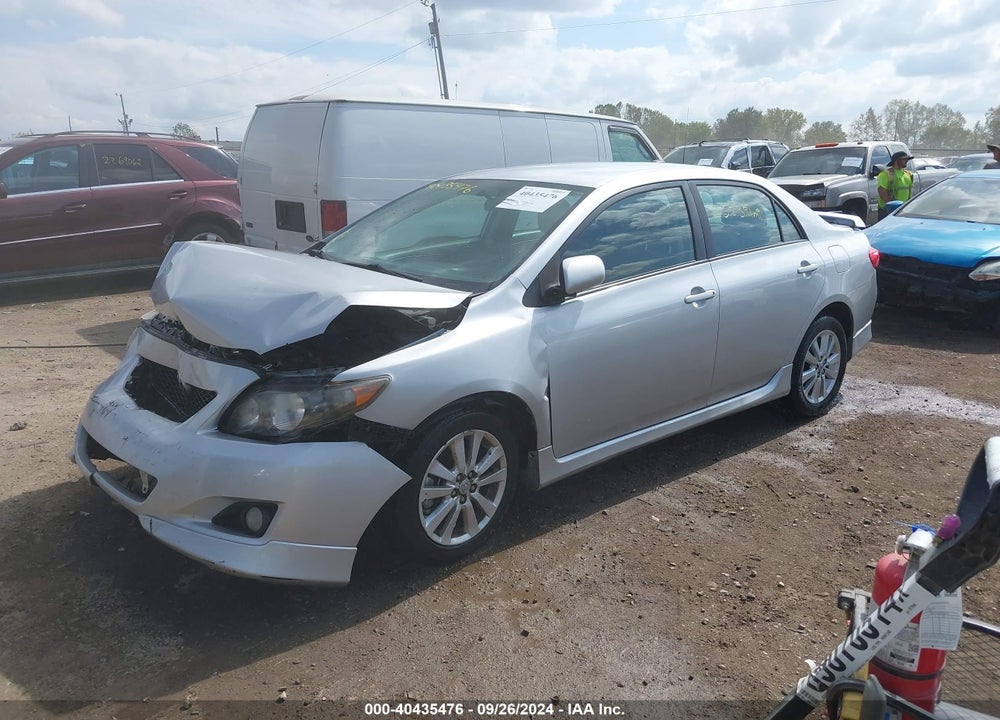 2009 TOYOTA COROLLA S VIN: 2T1BU40E49C162071