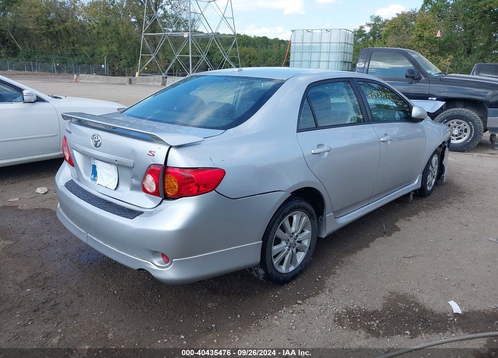 2009 TOYOTA COROLLA S VIN: 2T1BU40E49C162071