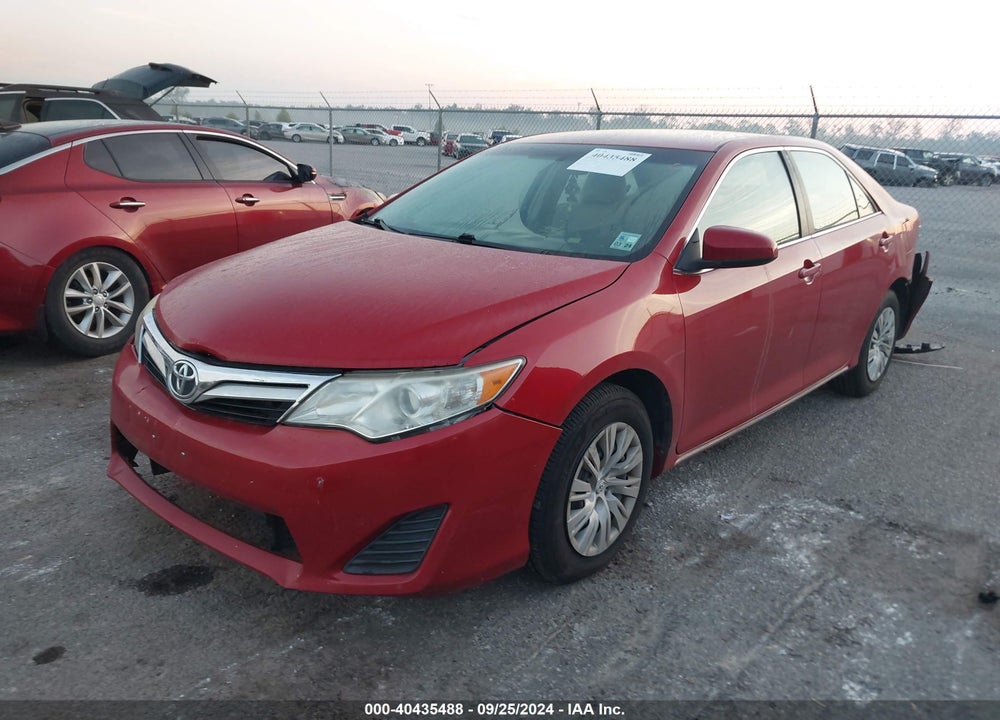 2012 TOYOTA CAMRY LE VIN: 4T1BF1FK9CU537710