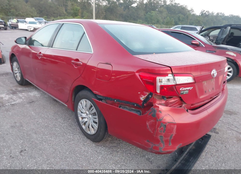 2012 TOYOTA CAMRY LE VIN: 4T1BF1FK9CU537710