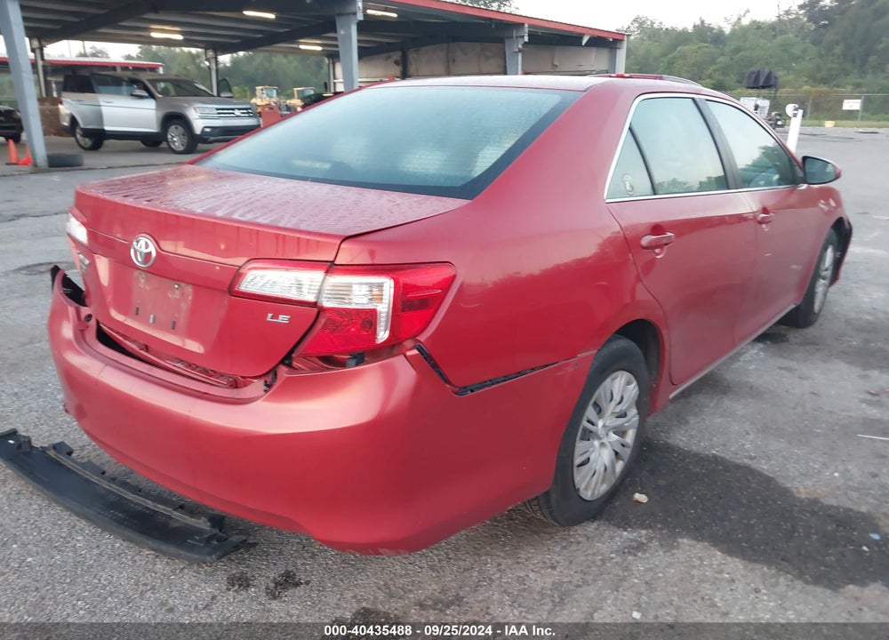 2012 TOYOTA CAMRY LE VIN: 4T1BF1FK9CU537710