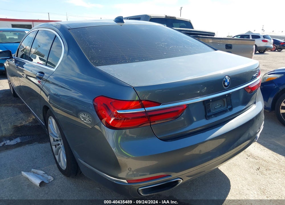 2016 BMW 740I VIN: WBA7E2C59GG503852