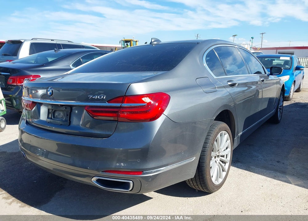2016 BMW 740I VIN: WBA7E2C59GG503852