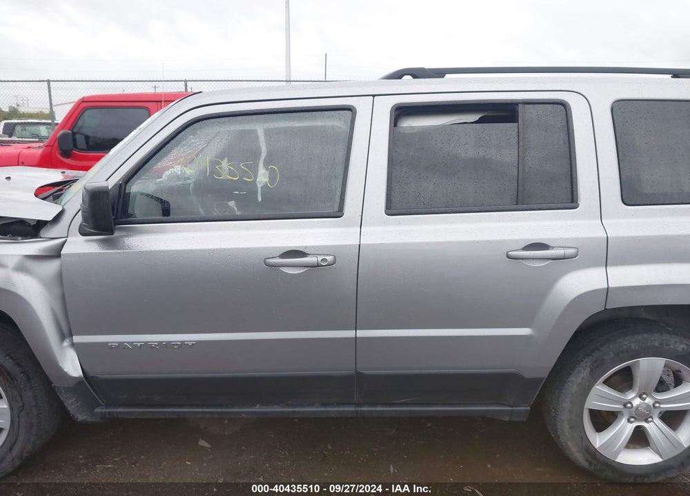 2016 JEEP PATRIOT LATITUDE VIN: 1C4NJRFB0GD542346