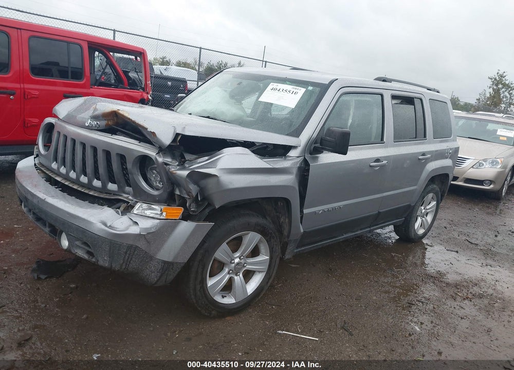 2016 JEEP PATRIOT LATITUDE VIN: 1C4NJRFB0GD542346