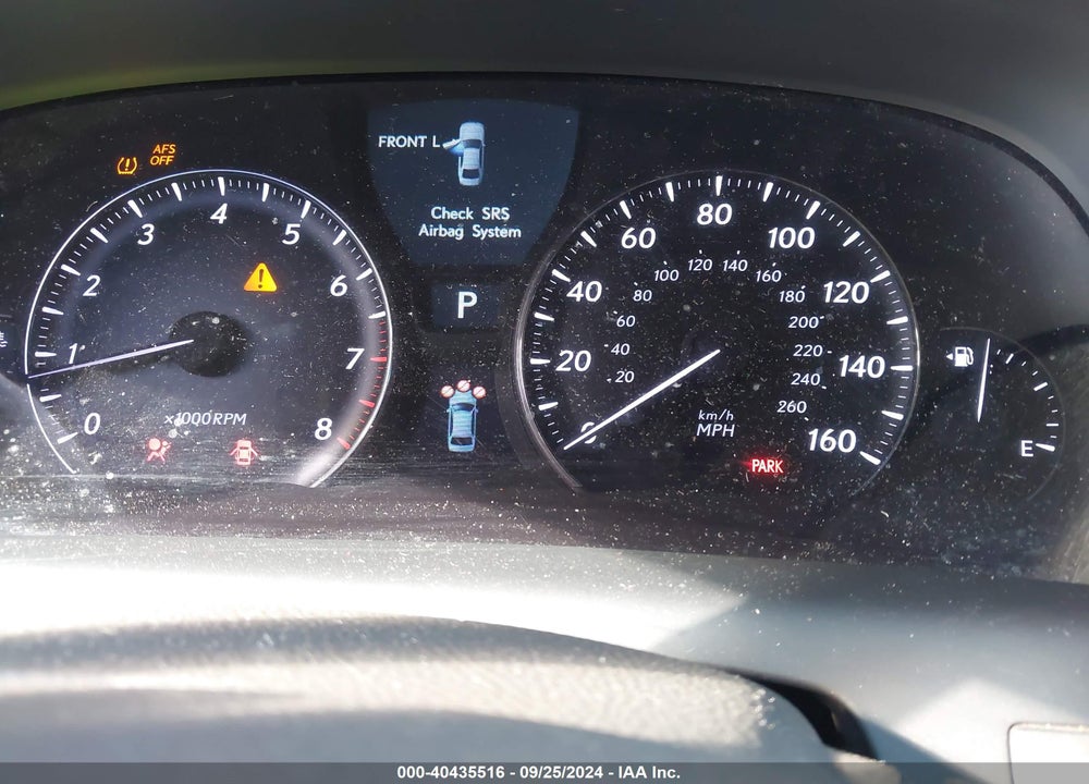 2008 LEXUS LS 460 VIN: JTHBL46F185063589