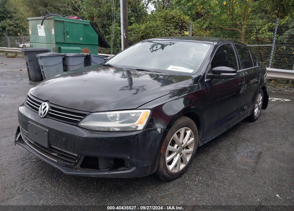 2014 VOLKSWAGEN JETTA 1.8T SE VIN: 3VWD17AJ4EM441128