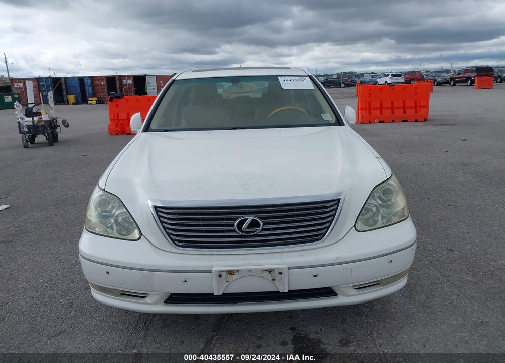 2006 LEXUS LS 430 VIN: JTHBN36F065052536