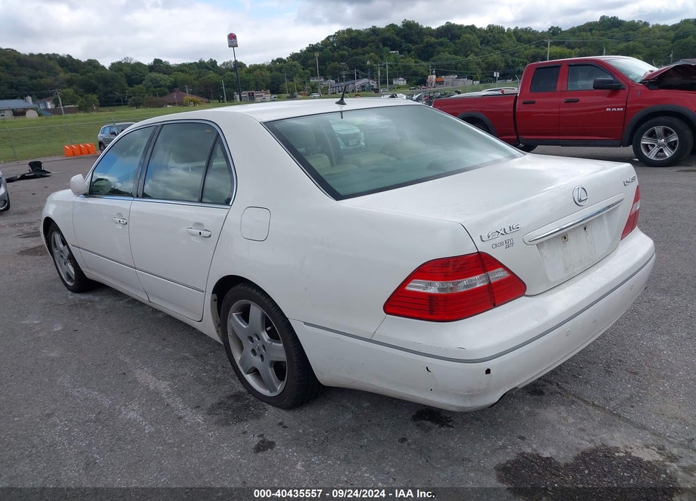 2006 LEXUS LS 430 VIN: JTHBN36F065052536