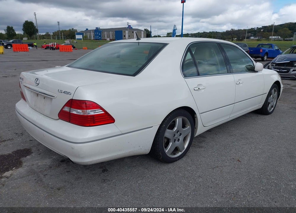 2006 LEXUS LS 430 VIN: JTHBN36F065052536