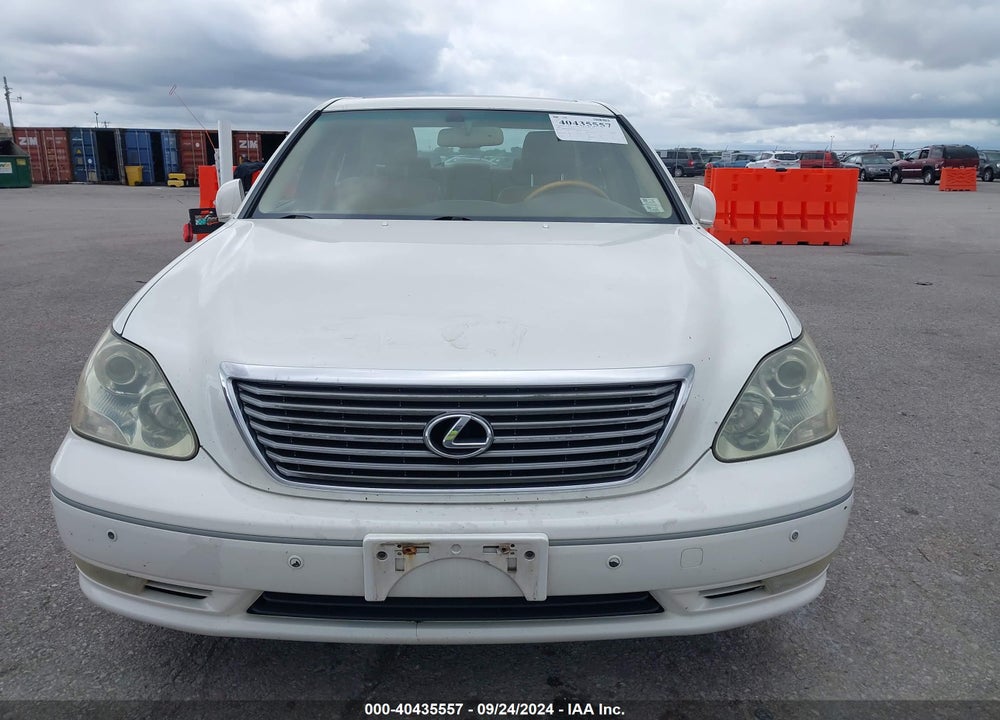 2006 LEXUS LS 430 VIN: JTHBN36F065052536