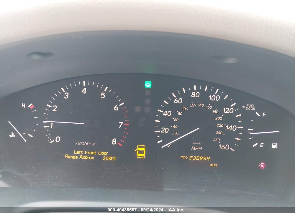 2006 LEXUS LS 430 VIN: JTHBN36F065052536
