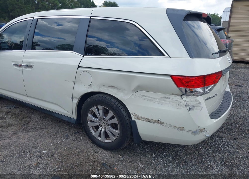 2016 HONDA ODYSSEY SE VIN: 5FNRL5H31GB121075