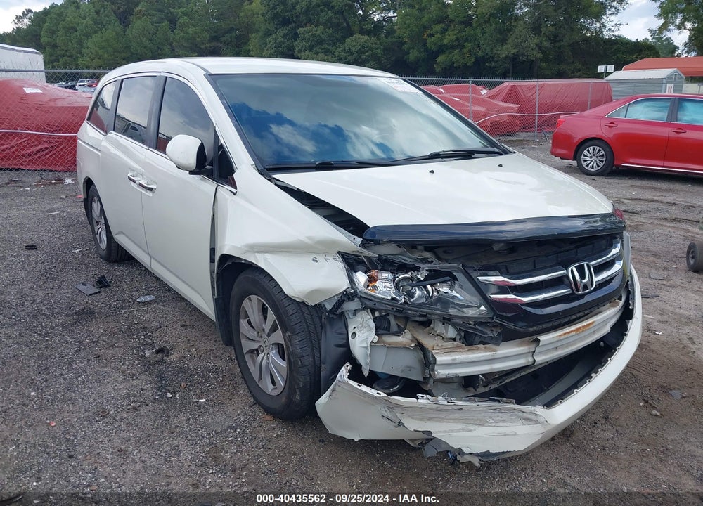 2016 HONDA ODYSSEY SE VIN: 5FNRL5H31GB121075