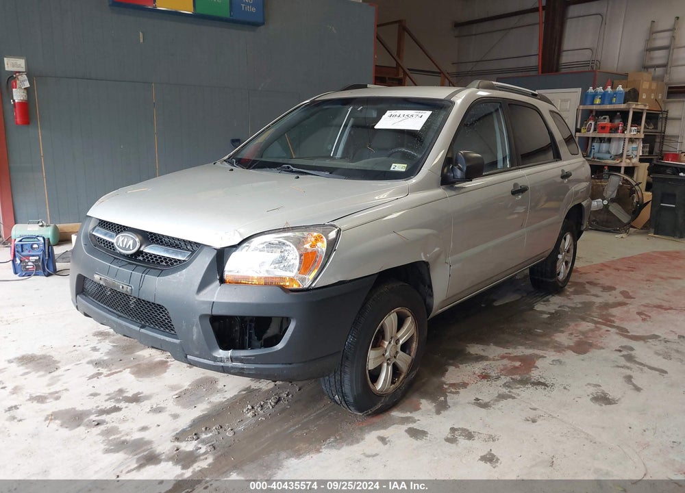 2009 KIA SPORTAGE LX VIN: KNDJE724897575031