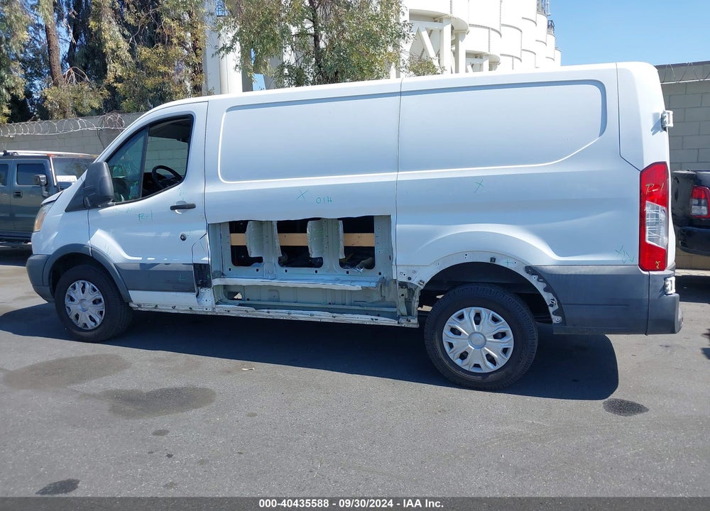 2018 FORD TRANSIT VAN BASE W/SLIDING PASS-SIDE CARGO DOOR VIN: 1FTYR1YM9JKA53923