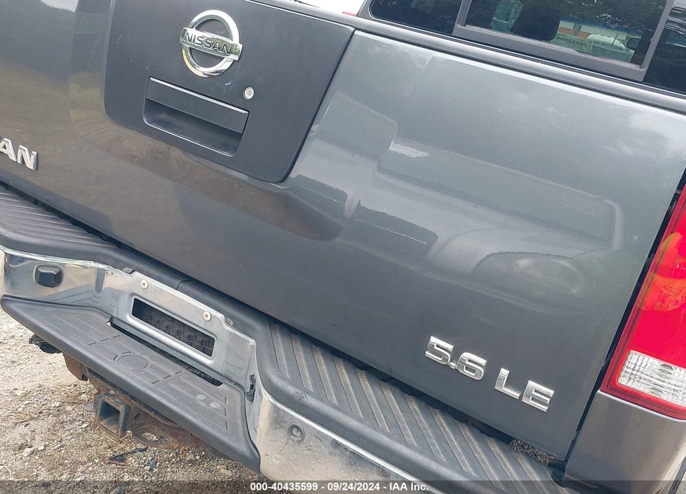 2009 NISSAN TITAN LE VIN: 1N6AA07C69N311172