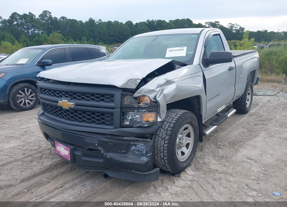 2014 CHEVROLET SILVERADO 1500 WORK TRUCK 1WT VIN: 1GCNCPEH7EZ385077