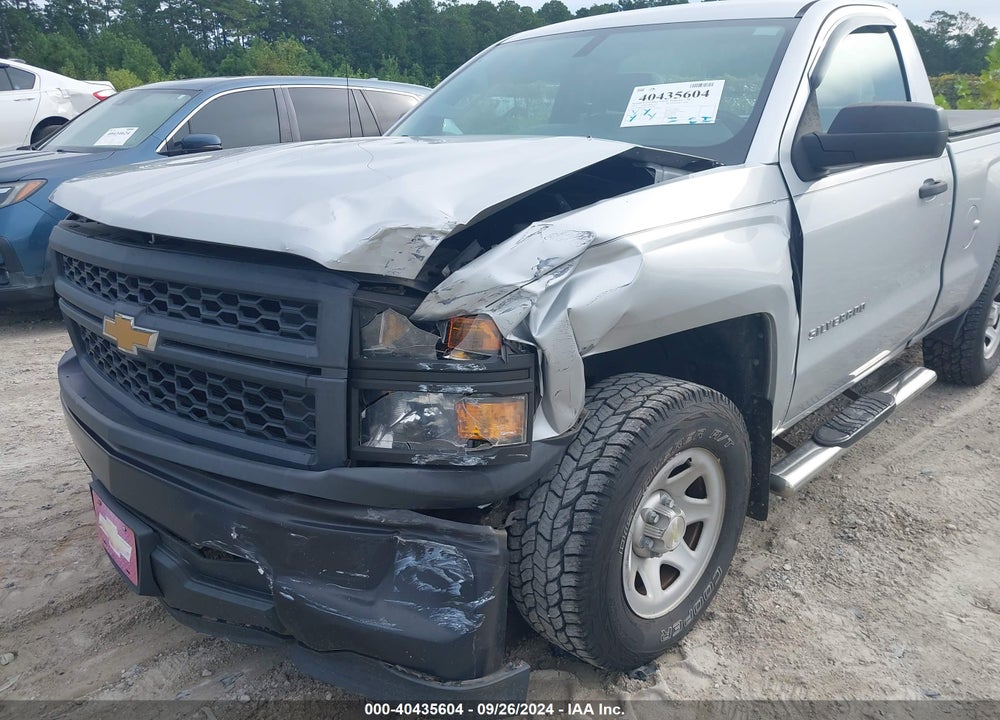 2014 CHEVROLET SILVERADO 1500 WORK TRUCK 1WT VIN: 1GCNCPEH7EZ385077