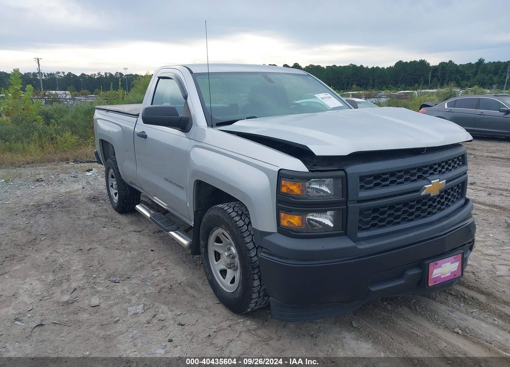 2014 CHEVROLET SILVERADO 1500 WORK TRUCK 1WT VIN: 1GCNCPEH7EZ385077