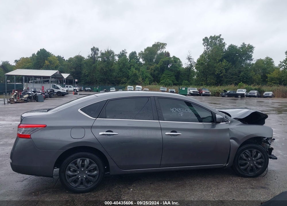 2015 NISSAN SENTRA SV VIN: 3N1AB7AP9FY350585