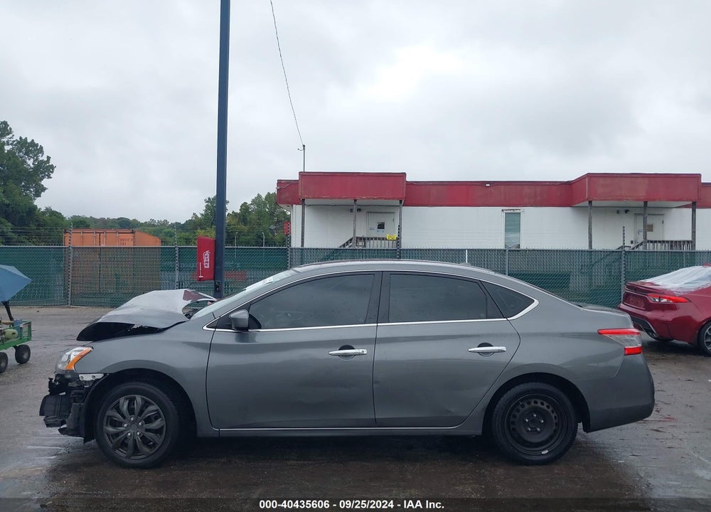 2015 NISSAN SENTRA SV VIN: 3N1AB7AP9FY350585