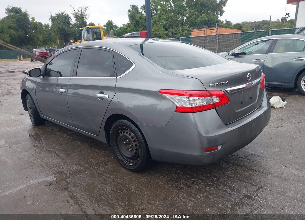 2015 NISSAN SENTRA SV VIN: 3N1AB7AP9FY350585