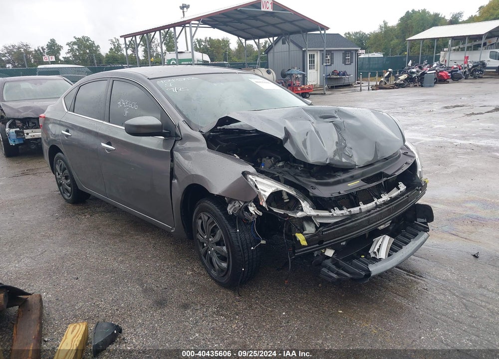 2015 NISSAN SENTRA SV VIN: 3N1AB7AP9FY350585